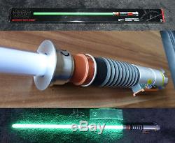Star Wars La Série Noire Luke Skywalker Force Fx Lichtschwert Sabre Laser Grün
