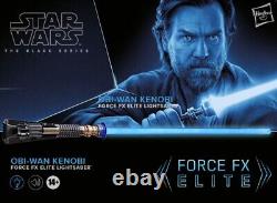 Star Wars: La série noire Obi-Wan Kenobi Force FX Elite Lightsaber Tout neuf