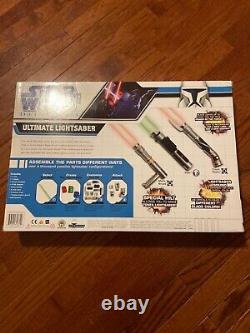 Star Wars Le Clone Wars Ultimate Lightsaber Kit Hasbro Construisez Votre Propre