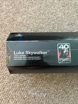 Star Wars Luke Skywalker Legacy Replica ROTJ 40th Ensemble de collectionneur de sabre laser