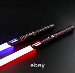 Star Wars Luke Skywalker Lightsaber Silver Metal 12 Couleurs Rgb Light Replica USA