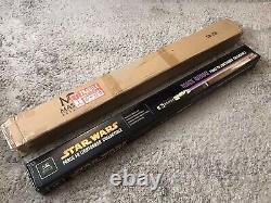 Star Wars Mace Windu Force Fx Lightsaber Master Replicas Collectable 2005 Rots