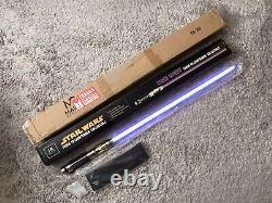 Star Wars Mace Windu Force Fx Lightsaber Master Replicas Collectable 2005 Rots