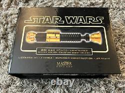 Star Wars Master Replicas Obi Wan Kenobi ANH. 45 Sabre laser de collection de la société des collectionneurs