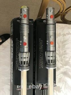 Star Wars Master Répliques Darth Maul Fx Sabres Laser X2