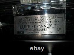 Star Wars Master Répliques Luke Skywalker Sabre Laser Sw-110 Ap