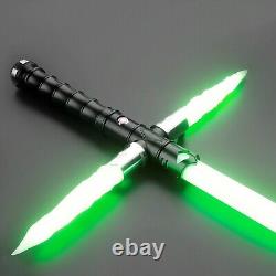 Star Wars No. K7 Réplique de sabre laser de combat Xenopixel Crossguard RGB