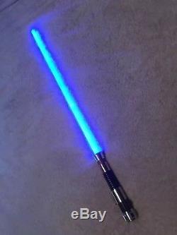 Star Wars Obi Wan Kenobi Réplique Maîtresse Force Fx Au Sabre Laser À Collectionner 2006 Ep3