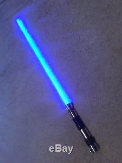 Star Wars Obi Wan Kenobi Réplique Maîtresse Force Fx Au Sabre Laser À Collectionner 2006 Ep3