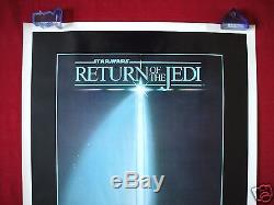 Star Wars Retour Du Jedi 1983 Original Movie Poster Style A Lightsaber Nm-m