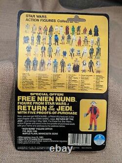 Star Wars Rotj Luke Skywalker Hoth Figure 1983 Kenner 48 Back! Moc Non Ouvert