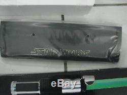 Star Wars - Sabre Laser Hasbro (vert) De La Série Signature Fx De Star Wars - Nouvellement Testé