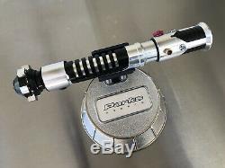 Star Wars Skywalker Kenobi Graflex Sabre Laser Hilt Prop Avec Affichage En Métal
