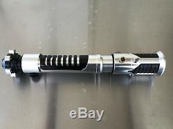 Star Wars Skywalker Kenobi Graflex Sabre Laser Hilt Prop Avec Affichage En Métal