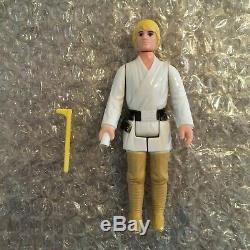 Star Wars Vintage Kenner 1977 Luke Skywalker Farmboy Jj Lettre Hilt Light Saber