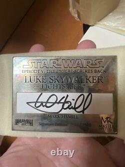 Sw-110s Master Replicas Luke Skywalker Lightsaber Ep5 Star Wars Signature Japon