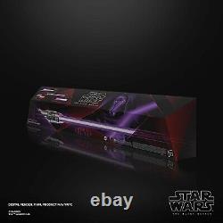 Translate this title in French: Hasbro Star Wars Star Wars The Series Darth Revan Force FX Elite Electronic Ligh

Hasbro Star Wars Star Wars La série Darth Revan Force FX Elite Électronique Ligh