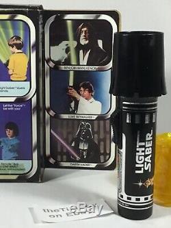 Vintage Star Wars Toy Kenner Sabot De Lumière Gonflable First Issue Box 1977 Nice