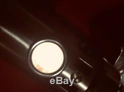 Vintage Travail Bouton Rouge Graflex 3 Cellules Flash Glass Eye Star Wars Light Saber