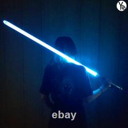 Ydd Luke Skywalker Style Battle Ready Sabre Laser Métallique 16 Couleurs Rgb & Sound Fx