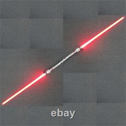 Ydd Star Wars Replica Sabre Laser Darth Maul Cosplay Silver Metal Red Light Prop